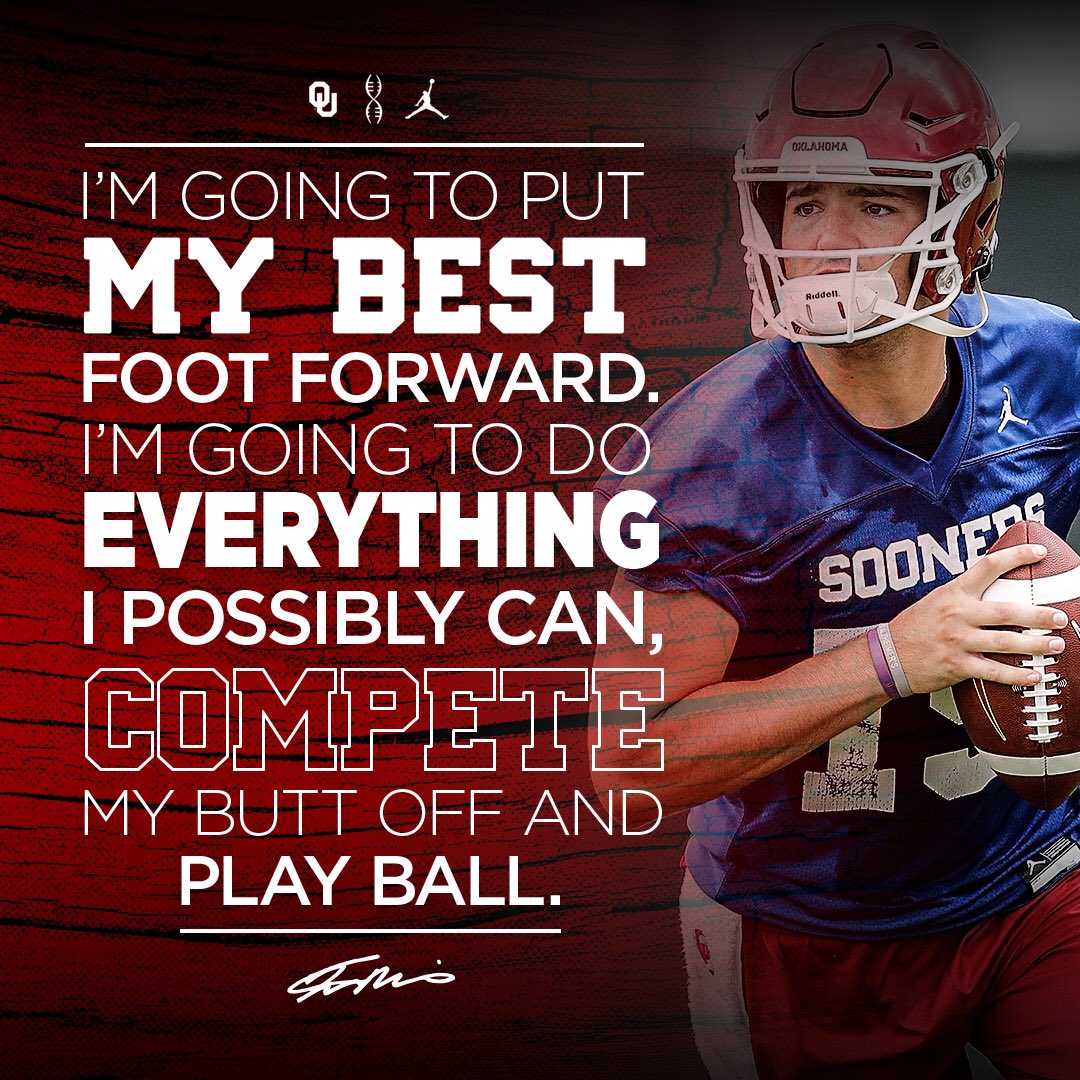 OU_Football's tweet photo. Competition breeds success.

https://t.co/uisbQ6mWDE | #OUDNA https://t.co/F2CpBFcy0v