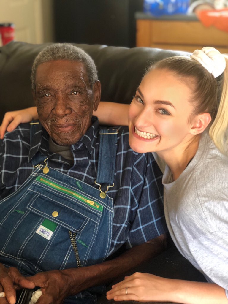 AshlynBrothers's tweet photo. 100 years old... a lifetime of love, of lessons learned, of legacies that will last long after we’re gone! There’s so much truth in his testimony, and in today’s trying times, we could use all the truth we can get! #findyourtruth #hardwork #speakyourtruth #intoexistence https://t.co/72SqaTf1tY