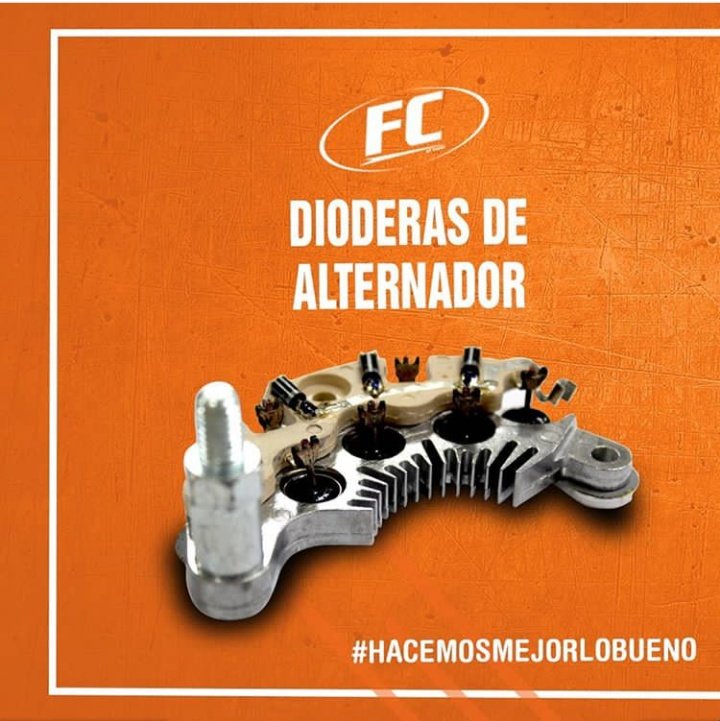 fc_fauci's tweet photo. ¿Problemas con tu vehículo?🚗 .

En está ocasion, tenemos para ustedes dioderas de alternador

En #FcByFauci disponemos de gran variedad de productos en nuestra línea de #parteselectricas. Consulta con tu asesor de ventas y se parte de la familia #FC.👩🏻‍💼👨🏻‍💼 .

#FcByFauci #yosoyfc https://t.co/iUwNJ2SHca