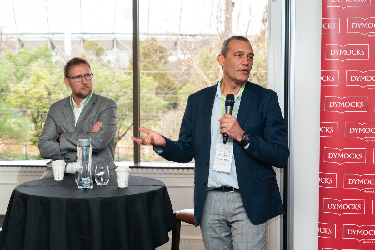 Dymocksbooks's tweet photo. We were privileged to hear first hand how #AgainstAllOdds Dr. Richard Harris and Dr. Craig Challen rescued the Thai soccer team from the flooded caves in 2018. 

Their inside account will be a must read for all Australians. 

#DymCon19 
@PenguinBooksAus https://t.co/KcPOAmfFlq