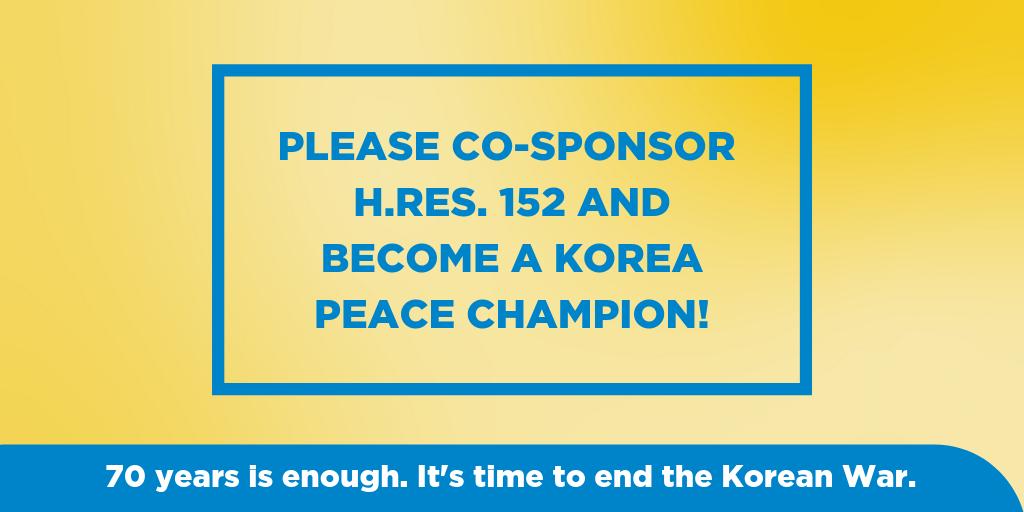 me_action's tweet photo. .@chelliepingree , will you become a #KoreaPeaceChampion and support an end to the Korean War? Your constituents urge you to co-sponsor H.Res. 152! https://t.co/3pKwJ7BeGw