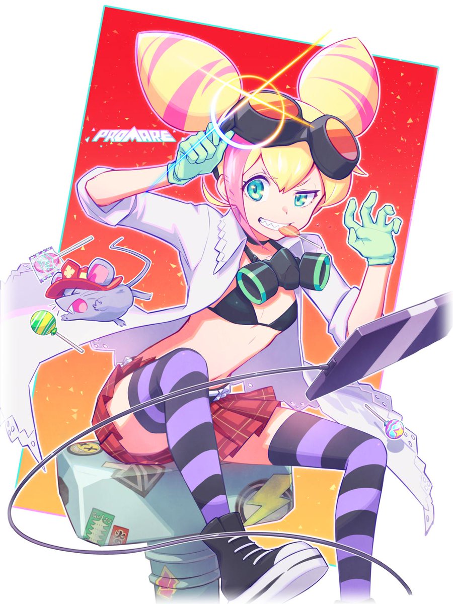 Raakuun ルチアちゃん Artist Mecyo Pixiv T Co pcnkngsa プロメア Promare