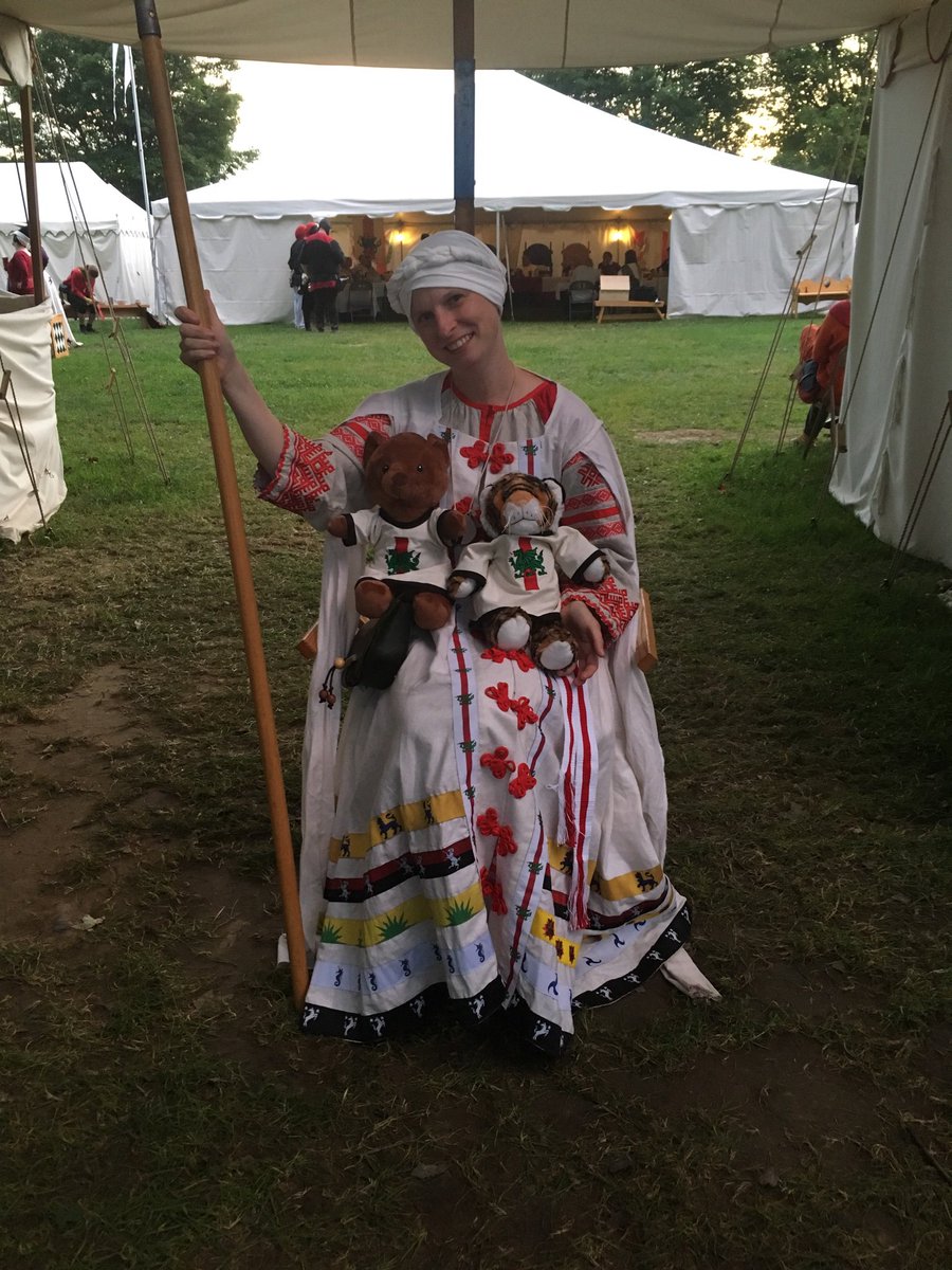 Guarding <a href="/MidrealmSCA/">Middle Kingdom SCA</a> Royal...

#MySCA #PennsicWar