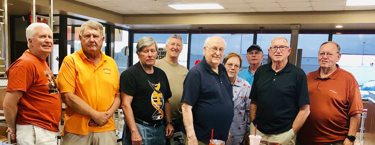 Back to school kickoff for the Over the Hill Gang. Missing Neal Henry.