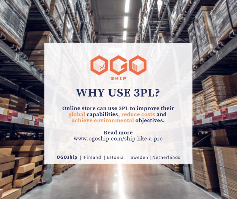 Ship like a PRO with 3PL!

Did you know that over 85% of Fortune 500 companies use 3PL? 

So why don’t you stick with your Core Competencies and Ship like a PRO with OGOship 💪

Read more 
ogoship.com/ship-like-a-pro

#3PL #TPL #thirdpartylogistics #logistics #orderfulfillment