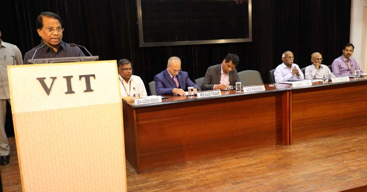 VIT_univ's tweet image. Ph.D Induction Programme at VIT Vellore.

#Orientation
#Freshers
#ResearchProgrammes
#VIT
#VelloreInstituteofTechnology