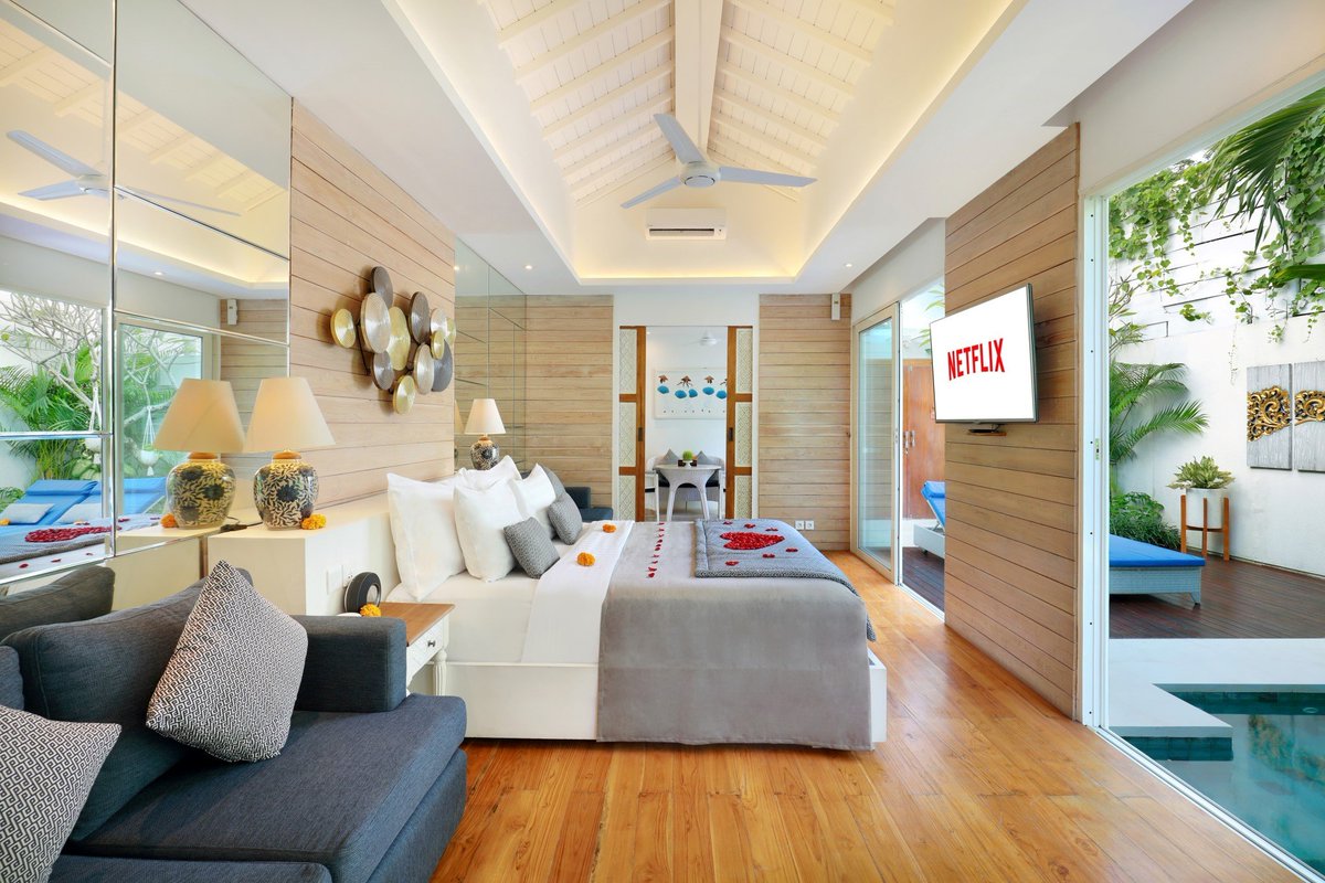 Netflix and chill at one bedroom private pool villa at Aleva Villa.
#仮面ライダージオウ #nitiasa #ワイドナショー #اكتب_رساله_لمن_لا_يحبك #كلنا_نجلا #غرد_كنك_جنوبي #indonesia #bali #romanticvilla