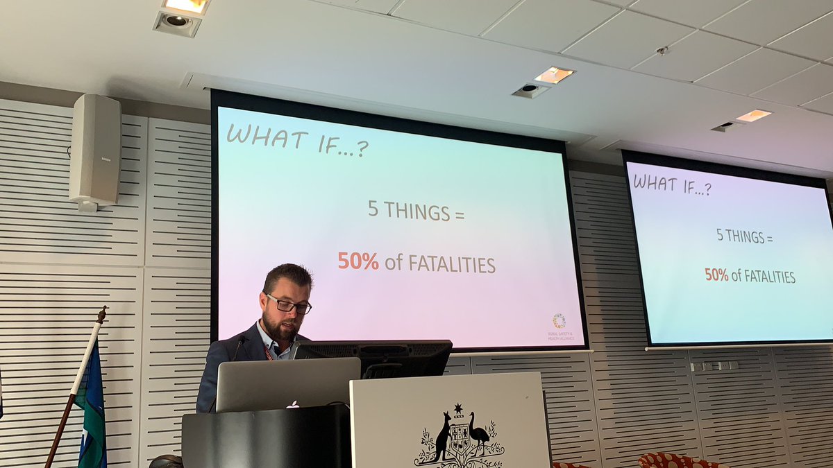 ruralrdcs's tweet photo. Only 5 things cause half of all fatalities. Eye opening. This is where to focus for change. RDC collaboration through the Rural Safety and Heath Alliance. #RDCShowcase https://t.co/SEnEvBUmp3