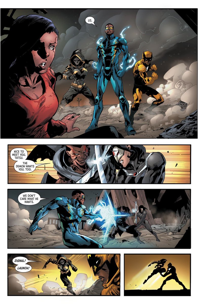 Widowed_Samurai's tweet image. ❝ Ra's Al Ghul is interested in many individuals to join him and work for him, live and 𝓭𝓲𝓮 for him. I am on his list of potential people to join the League of Assassin, he wants 𝓶𝓮. However, the only thing I will serve him will be 𝓭𝓮𝓪𝓽𝓱. ❞

#BatmanAndTheOutsiders