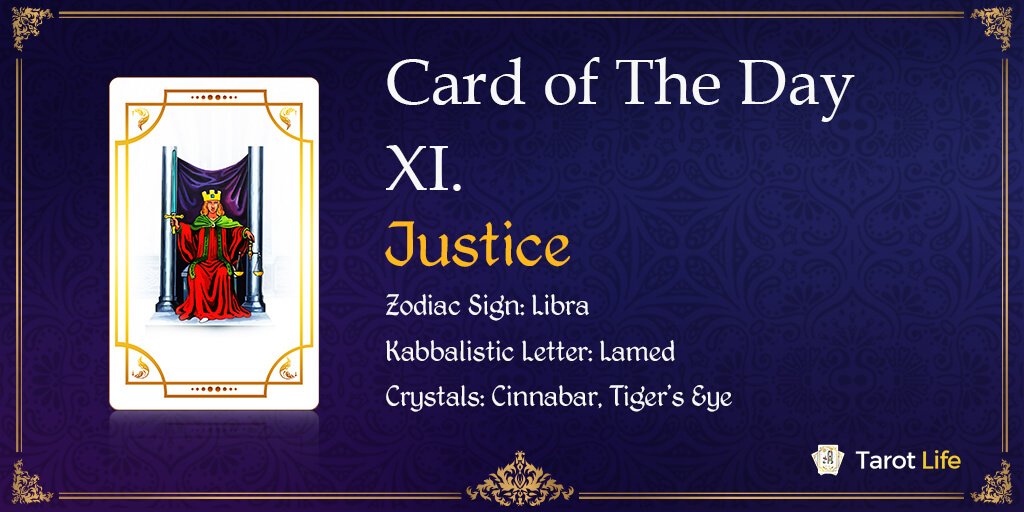 TarotLife2's tweet photo. Today #Tarotcard of the Day! Read your #tarot now!!
𝐅𝐨𝐫 𝐀𝐍𝐃𝐑𝐎𝐈𝐃: https://t.co/4rmApWNT8L
𝐅𝐨𝐫 𝐈𝐎𝐒: https://t.co/TNy2L5cCd2
#TarotLife #Tarotcards #tarotguide #tarotspreads #justicecard #tarotapp #tuesdaytarot #majorarcana #Libra  #ZodiacSigns #dailytarot https://t.co/Kp2NDZNUpS