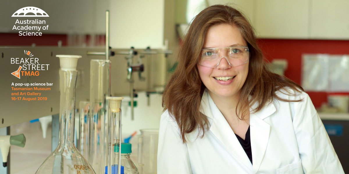 Science_Academy's tweet photo. To celebrate the #IYPT2019, Prof Martina Stenzel FAA will enlighten a Hobart audience on the weird and wonderful elements that make up the periodic table. Join this @BeakerStreetSci &amp; @Science_Academy event on Fri 16 Aug. #ScienceWeek @Aus_ScienceWeek https://t.co/H5BdcGEEQy https://t.co/yELcHveOXp