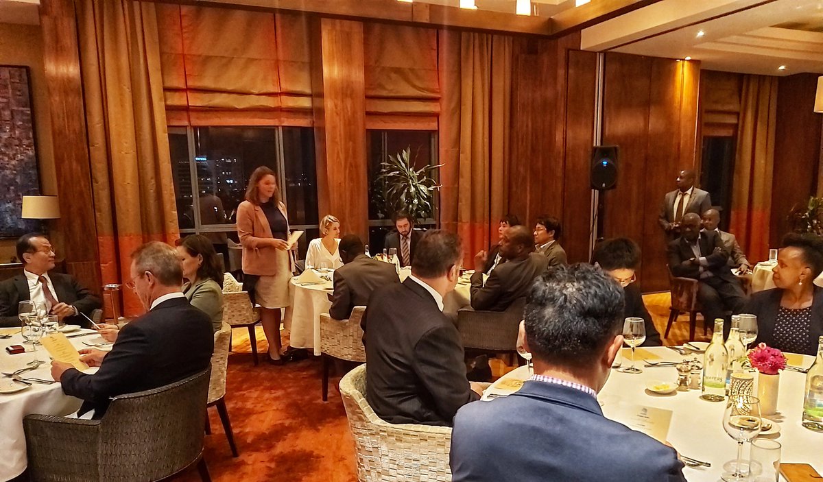 brendawabule's tweet photo. Roger Price CEO @Windlab with #Windlab SSA team showcasing their hybrid renewable energy project consisting of wind, solar &amp; battery for up to 80MW in #Meru County #Kenya. In attendance HE Chartres @AusHCKenya, HE Ryochi Horie @JapaninKenya @EnergyMinK @muthonikanyi @KenInvestMD https://t.co/gbiG1muk2B
