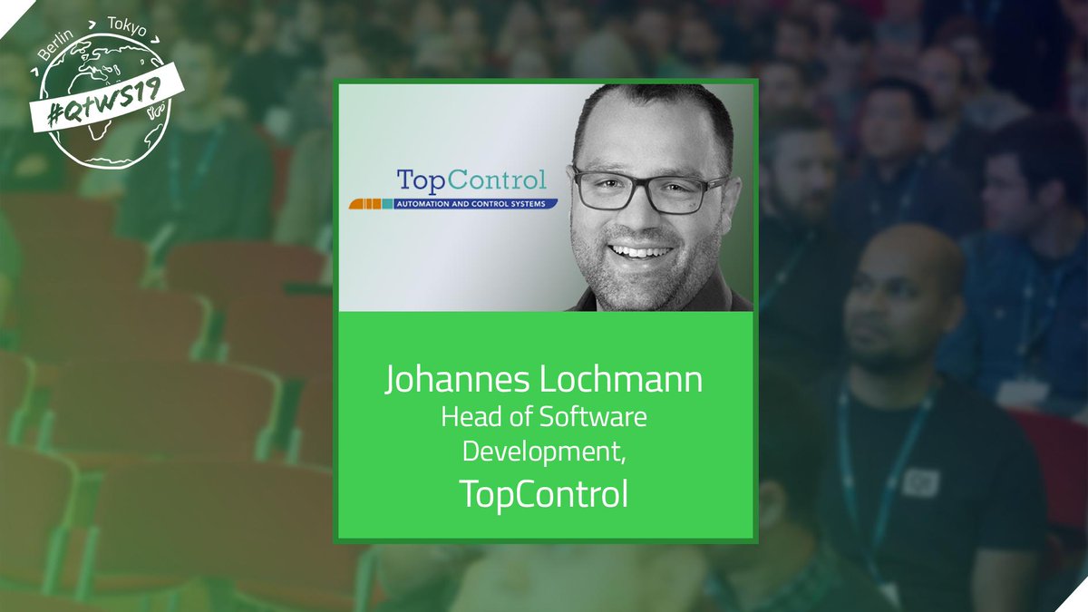 qtproject's tweet photo. New Qt World Summit keynote speaker: Johannes Lochmann is head of #software development at #TopControl, a leading provider of industrial #automation systems for handling, storing, weighing and packaging of food products.
See more here; https://t.co/GdR8jvW5e5 #IIoT #Industry40 https://t.co/aYi03ZbNsl