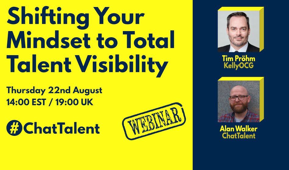 djhochreutiner's tweet photo. T or F: Total talent visibility is non-existent in today’s organizations? @tproehm and @AlWalker78 debate in #ChatTalent's upcoming webinar >> don't miss it!  https://t.co/PCUbdAWhrv https://t.co/MtHP9boxUF