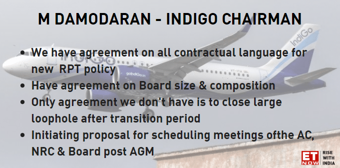 ETNOWlive's tweet image. .@IndiGo6E Chairman M Damodaran gives an insight on #IndigoAirline scenario.