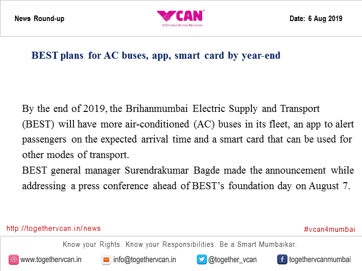 #BEST plans for #ACbuses, app, #smartcard by year-end

Click here to read more:
togethervcan.in/news/best%e2%8…

#vcan4mumbai
