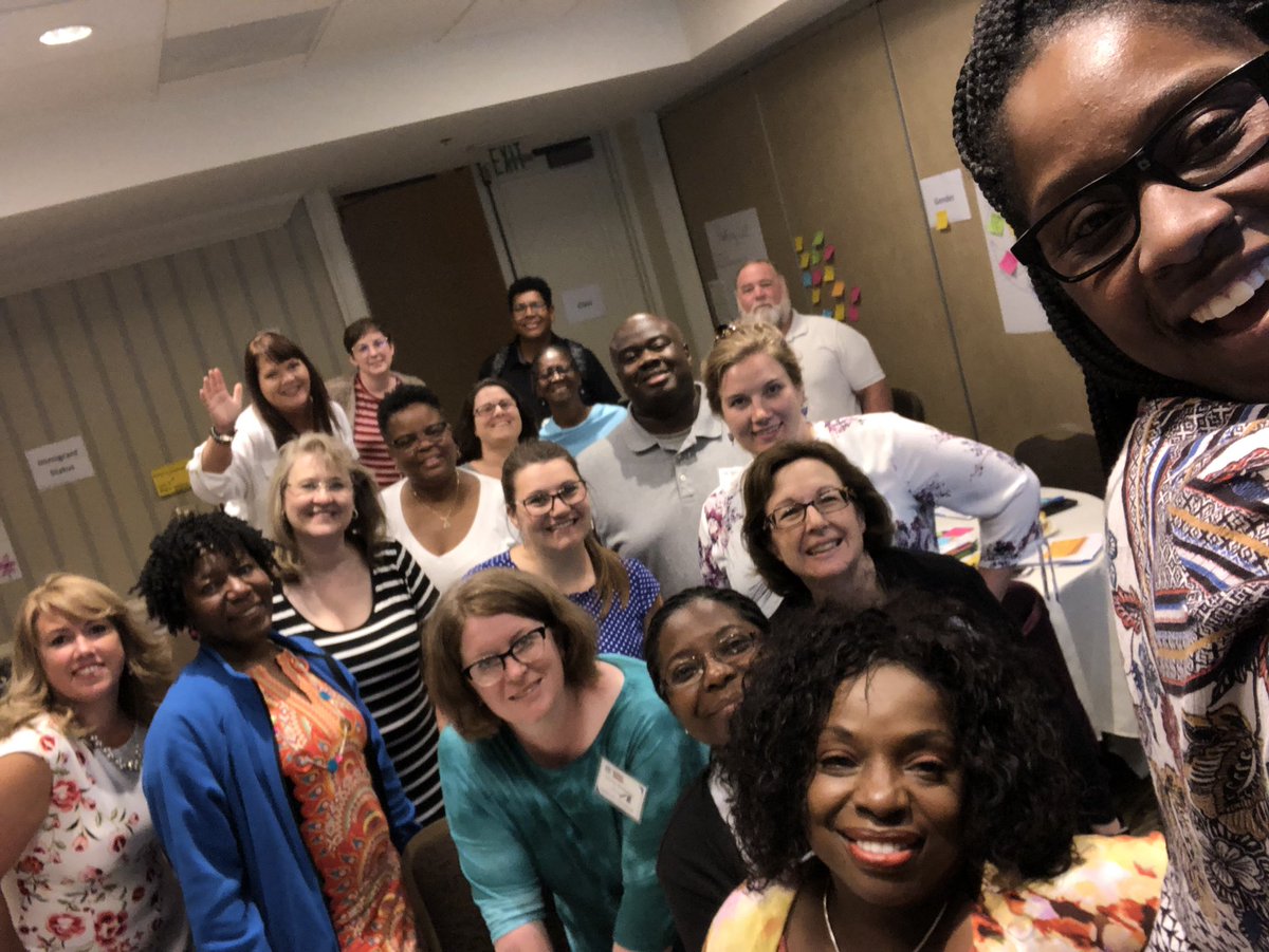 PrkrsProfessors's tweet photo. FABULOUS Day 4 of @NEAToday’s Leaders for Just Schools! We got to make plans to hit the ground running when we get back to our home states, spend time collaborating AND dug deeper into ESSA and NEA’s opportunity audit! I LOVE this crew! #Lead4JS #DAE #NCAE #RacialAndSocialJustice https://t.co/NhOG6uTa0D