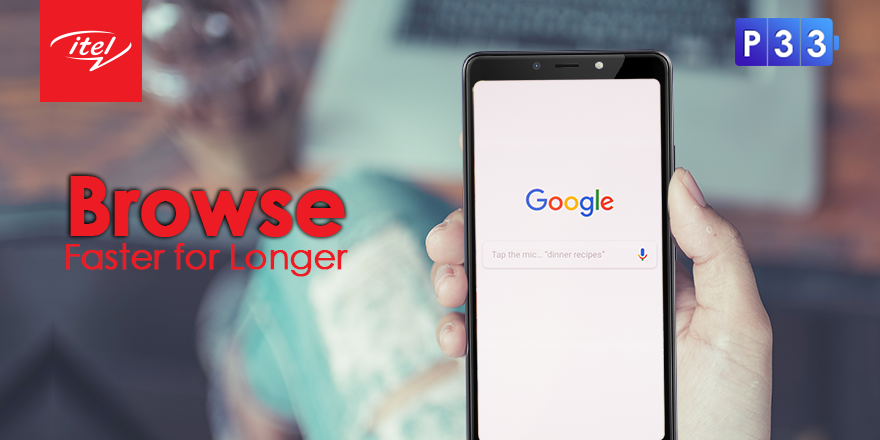 itelKenya's tweet photo. Don’t settle for a sluggish, short life battery phone. Experience faster browsing on #itelP33 android GO long lasting battery phone #PowerInControl https://t.co/cB52jxXPei