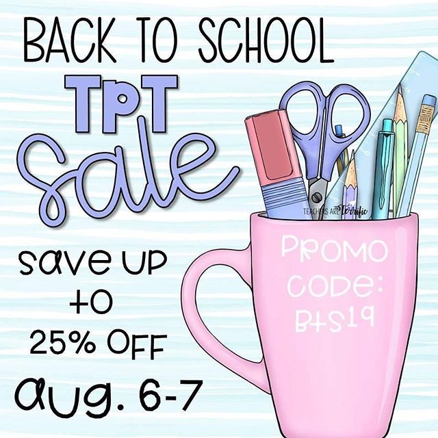 Save up to 25% off on the site wide #TPT sale. Head over to my store and add your favorite items to your cart! #middleschoolpeteacher #peteacher #iteach6th #iteachsixth #teachersfollowteachers #teachersofinstagram #teacherspayteachers #tennesseeteachers #computertechnology #…