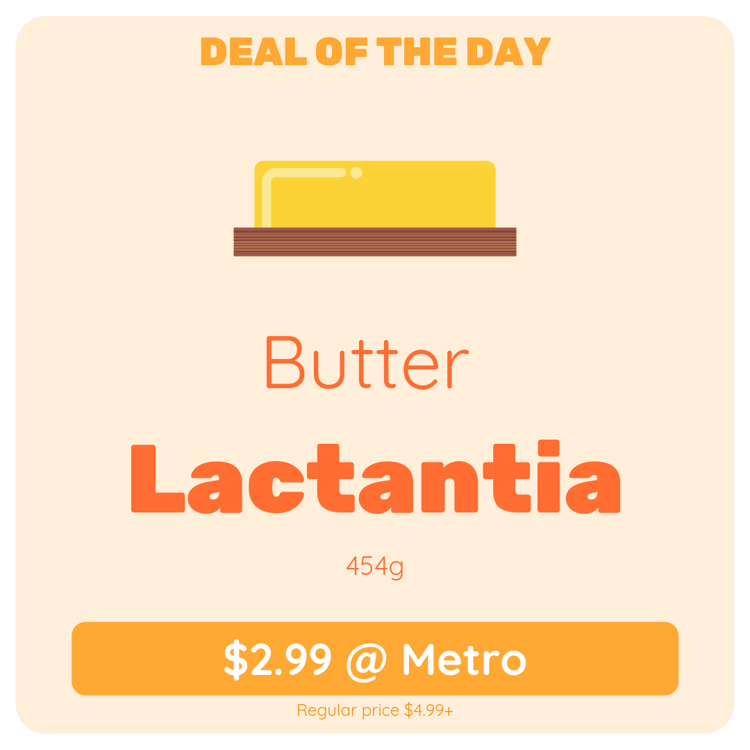 lowerapp's tweet photo. Butter is on #promotion in Metro this week. The price is $2.99 until Wednesday August 7th, 2019. #haul #haulhard #lowerdoes #lower #lowerprices https://t.co/EHI2QLEEbl