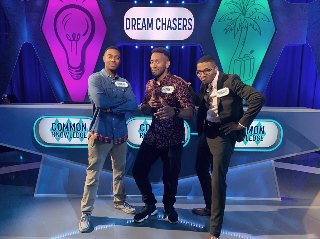 _shutupdrew's tweet photo. Anyways... Watch me play #CommonKnowledge with @realjoeyfatone on @GameShowNetwork August 14th 5:30 Eastern time.. itβs my debut on the big screen. #babyDenzel https://t.co/TIRExGm8ts