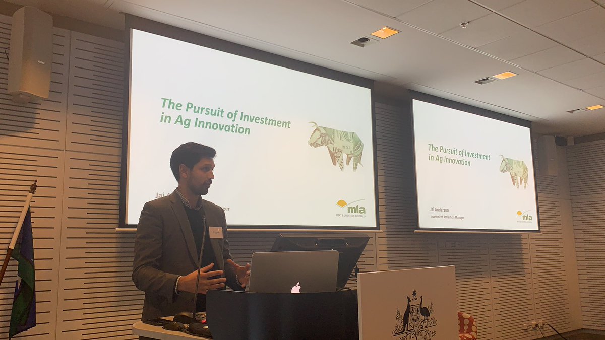ruralrdcs's tweet photo. @meatlivestock ‘s Jai Anderson takes to the stage talking about when  Ag innovation needs funding and how the RDCs are exploring new pathways and partners. #RDCShowcase. https://t.co/LiYP3Izwv0