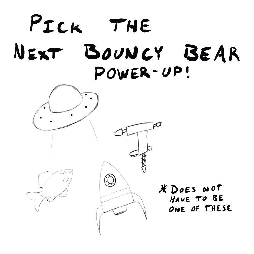 justbaregames's tweet photo. Bouncy Bear will be beartastically available for android devices sometime in the next few days! Our planning for further development is underway! We want to allow you to help our bear travel through the forest, retweet with your item ideas!#bouncybear #justbaregames #IndieGameDev https://t.co/yDr0NhNVWR