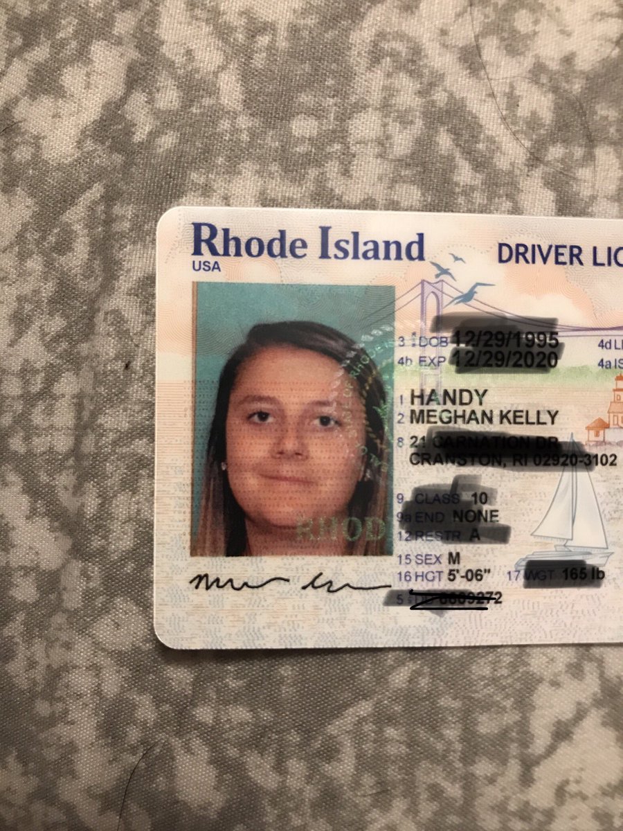 Meghandy7's tweet photo. Not only does my new license pic look like this but I just realized it says I’m a male, cmon dmv lady https://t.co/I5DPyFlOkY