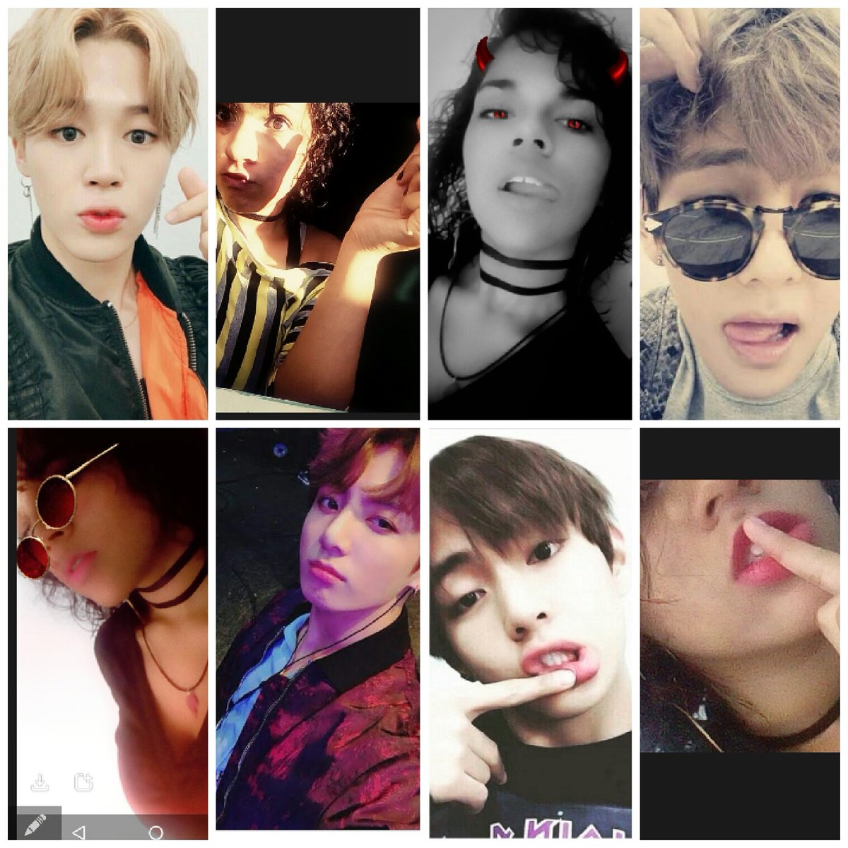 Junhe07989140's tweet photo. Não sei se tem foto repetida mas ok #ARMYSelcaDay pt2 @BTS_twt https://t.co/FZ5zXiINWQ