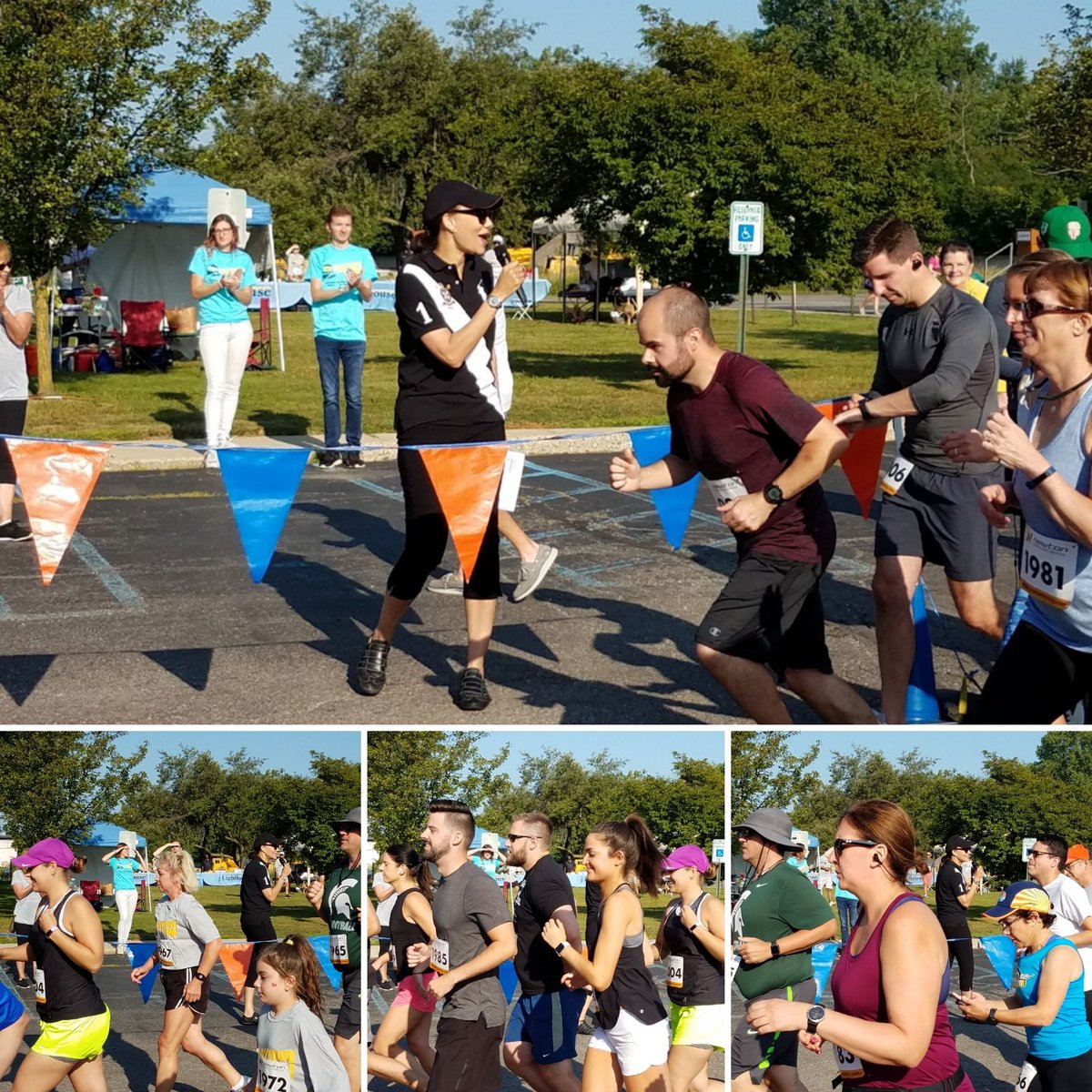 LoriPinsonFOX2's tweet photo. 3, 2, 1 Go! #stepsforhope #volunteer #endhomelessness #southoaklandshelter #race @FOX2News https://t.co/iIGalsuKZZ