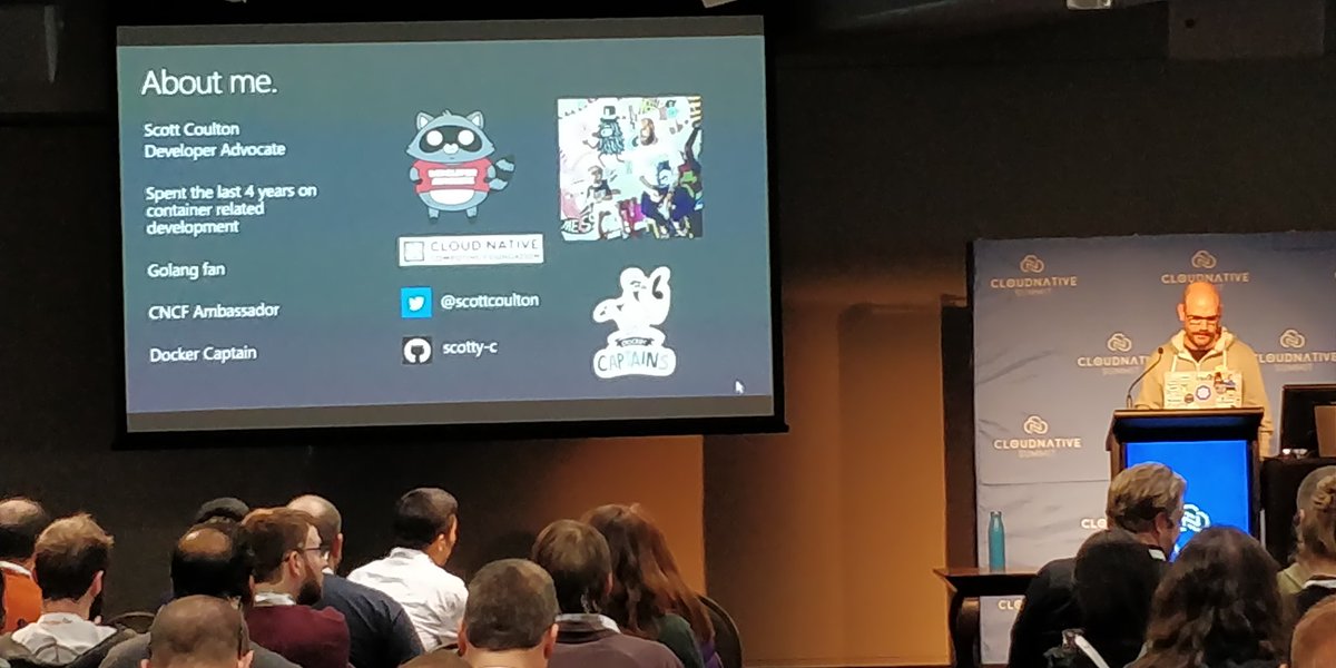 lbmkrishna's tweet photo. "Portable Open Source Serverless runtimes on top of Kubernetes: a developer guide" by @Microsoft @scottcoulton @cloudnativego #cloudntv #CloudNative. Scott confessed he doesn't know about Windows;) ask him about running Linux on #Surface https://t.co/k9DyejIKX6