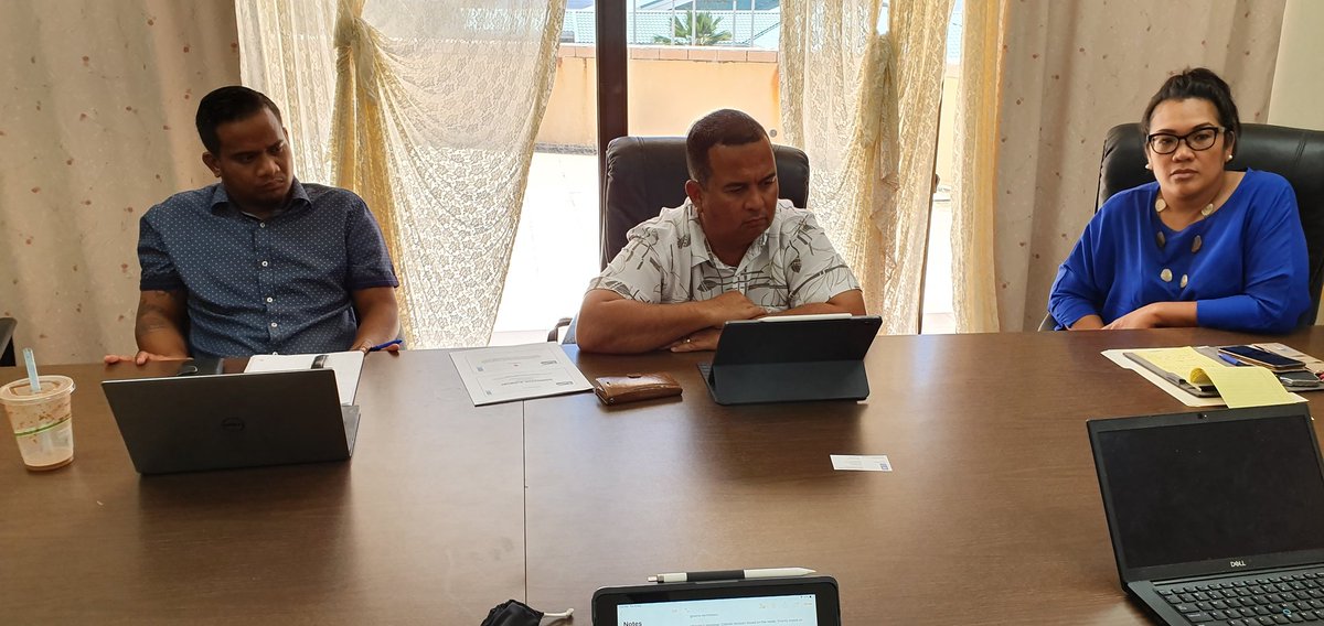 PaulaCirikiyas3's tweet photo. UNDP Japan Supplementary Budget Project meeting with RMI Minister in Assistance to the President and Environment, Hon. David Paul. #RMI #resilience #UNDP_Pacific #RESPAC https://t.co/DtJDbPpJTH