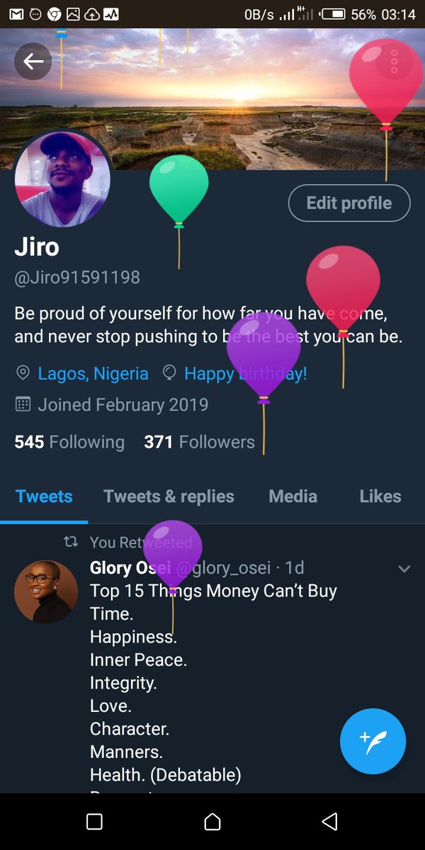 ejiroadebisi_'s tweet photo. Happy birthday to me myself and i...More wins...greater heights..Increase in my account balance..#6thAug https://t.co/PGqlFcMRsR