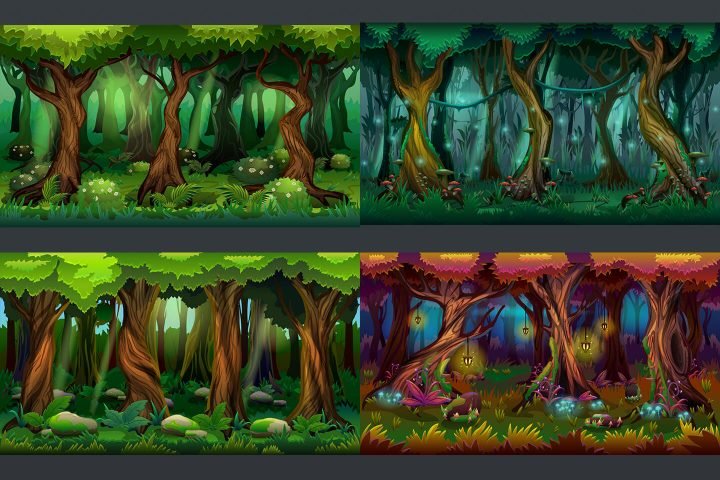 PermadiMobile's tweet photo. Free Cartoon Forest Game Backgrounds https://t.co/vSEXI8eWcH #gamedev #indiegame via @craftpix_net https://t.co/wyN1JYBXJn