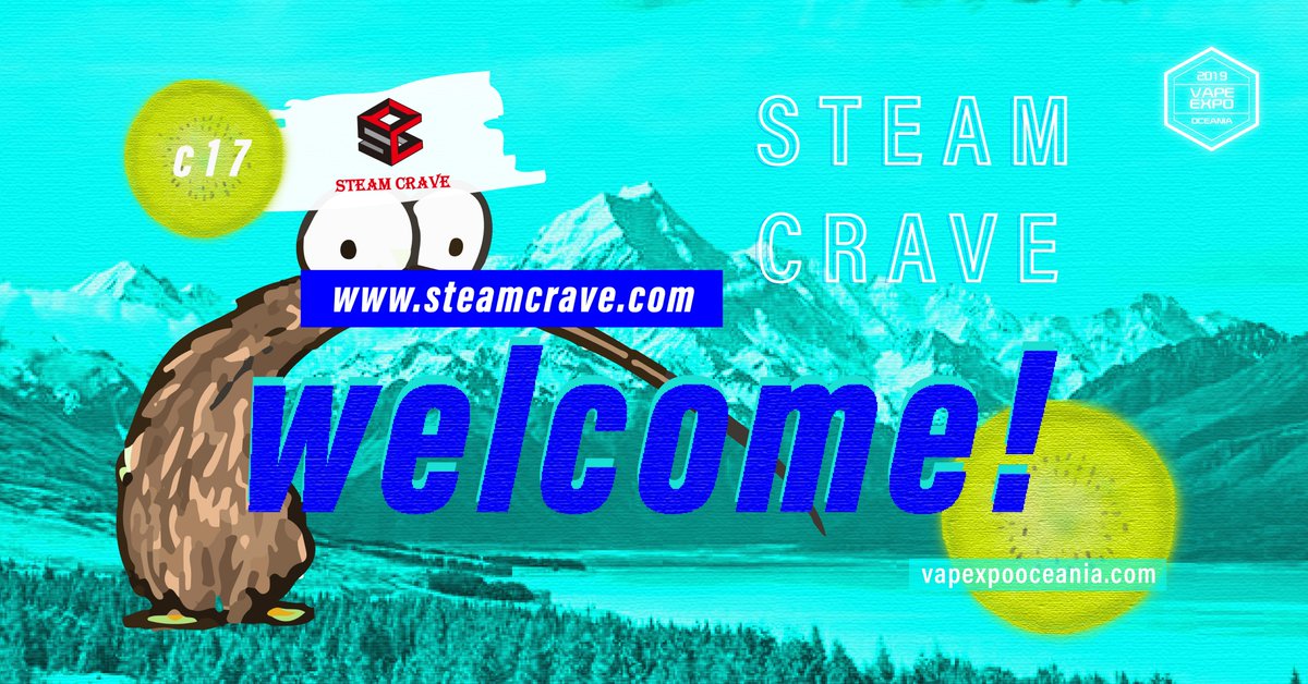 cecmol66's tweet photo. Cecmol Vape Expo Oceania presents one of the most influential vape company in the world 🗺 Steam Crave

😎Guarantee your Booth, we have already sold more than 85%

Cecmol, the world at your reach🌏

#vape #cecmol #vapeexpo #vapeexpooceania  @steamcrave https://t.co/F2kpxt8IXW
