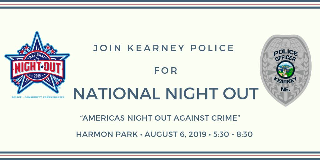 Kearney Police Dept On Twitter Join Us Tuesday Night At Harmon
