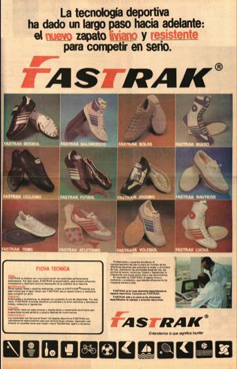 zapatillas fastrack de los 80