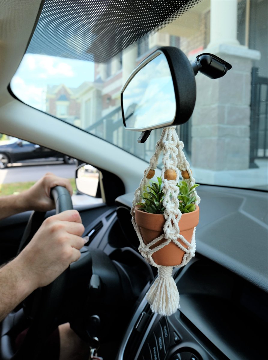 TortueCrafts's tweet photo. REAR VIEW MIRROR CHARM | MINI MACRAME COTTON PLANT HANGER WITH MAPLE BARREL BEADS!

Available to purchase https://t.co/XfjL7fAsV5

#macrame #planthanger #hangingplanter #caraccesory #plants #miniplanthanger #minimacrame #greenery #rearviewcharm #cottonrope #naturalcotton #etsy https://t.co/JMLqZSYNX7