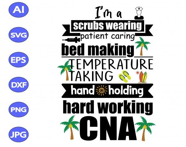designbtf's tweet photo. I’m a scrubs wearing patient caring bed making temperature taking hand holding hard working CNA 
Download here
https://t.co/24jYzDvPIX
#SVG #SVGFiles #SVGCuttingFiles #SVGFile #SVGs #SVGDesigns #SVGCutFiles #SVGCuttingFile #SilhouetteStudio #Silhouette #SilhouetteCameo https://t.co/YKH6tir5nY