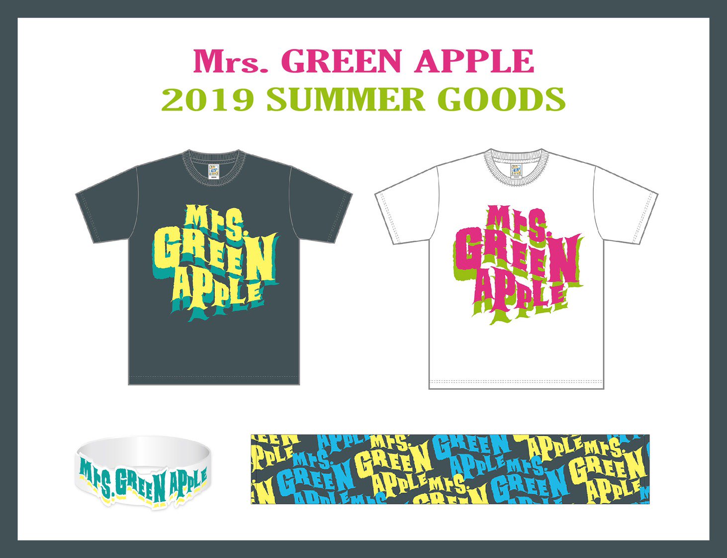 Mrs. GREEN APPLE Tシャツ 夏フェス