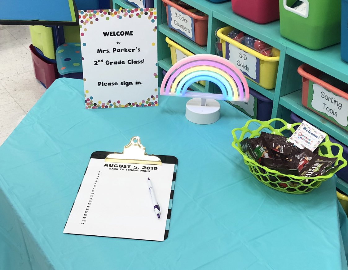 teach2parker's tweet photo. 2nd Grade Back to School night in the books! Looking forward to a great year! @Westatrcs #MakeADifferenceRCS #nomatterwhat https://t.co/yUXBhmRI38