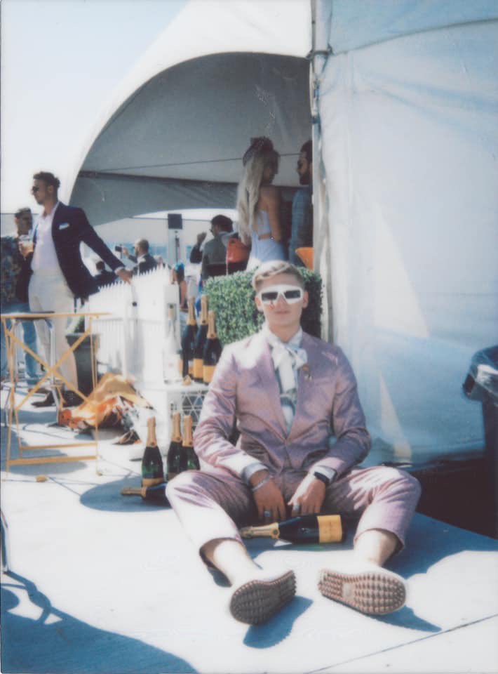 A day at the races, shot on film. #PackwoodGrand @VeuveClicquot instagram.com/uhmatthew #YEG