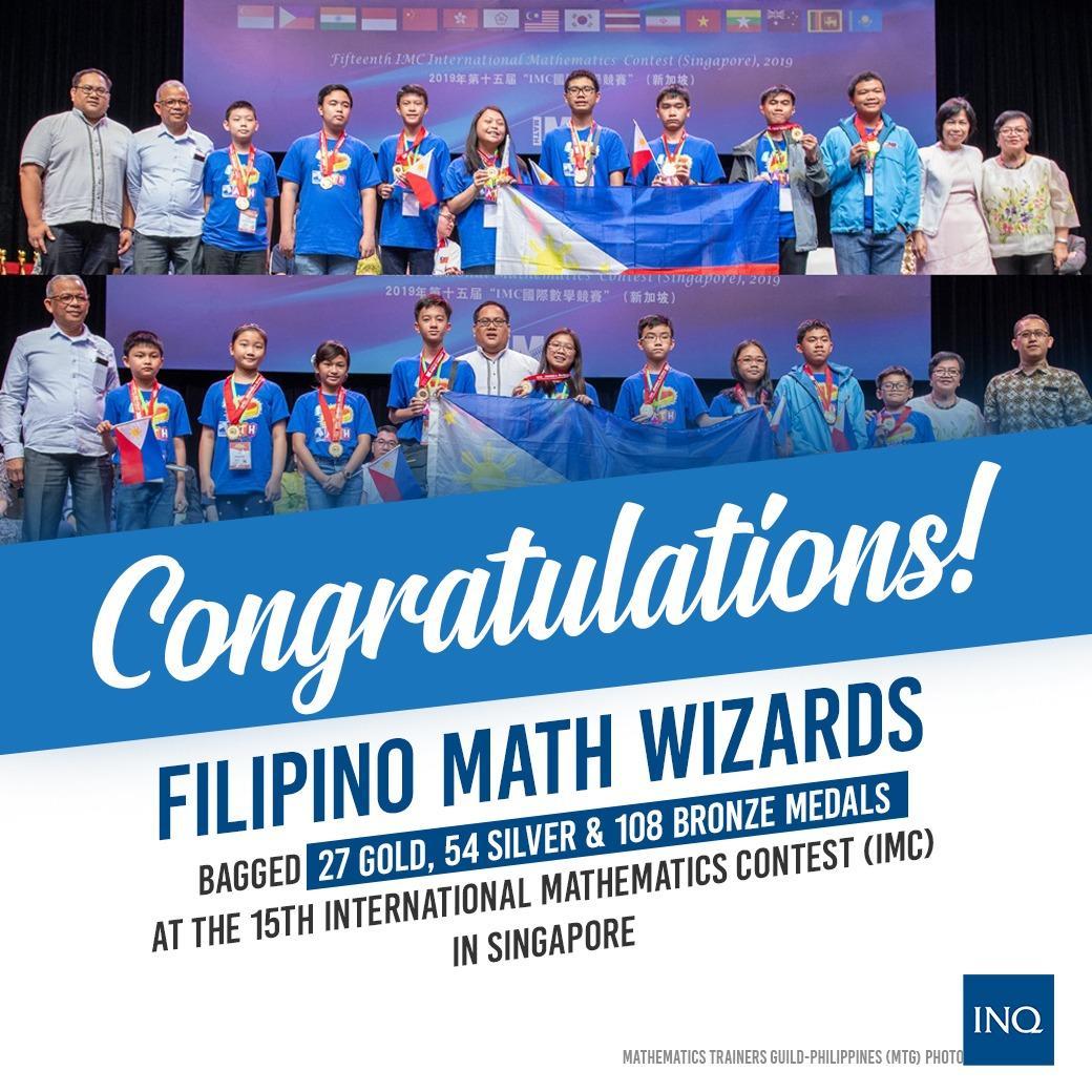 PINOY PRIDE! The Philippine delegation in at the 15th International