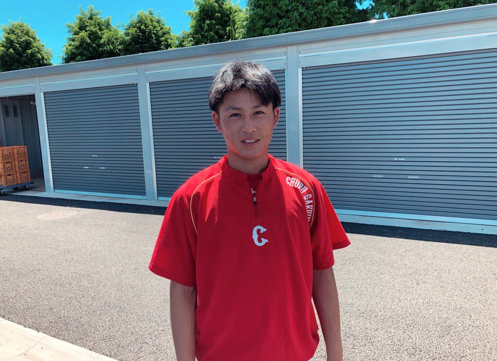 poncoky's tweet photo. 平安100勝メンバーの正捕手・田島光祐(平安-中部学院)を見に来た。
入学したこの春から正捕手の座を掴んでベストナインも獲って立派に活躍してる。
彼の『絶対プロです』という言葉から大学４年間に対する強い意気込みを感じた。
追い続けたくなる選手っていますよね、僕のそれは、田島です。 https://t.co/n5BggTONex