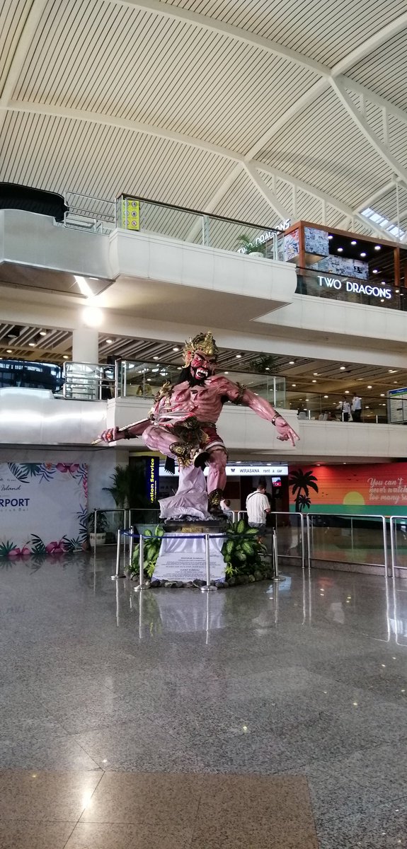 asvs2019's tweet photo. When you see this statue, means you are officially landed in Ngurah Rai Airport, Bali.
Enjoy the Sandy beach, tropical sunset and extravagant gastronomy.
Register yourself on Paradise.
#asvs2019 #registernow
 https://t.co/ptc9rqqWkw https://t.co/4MSKfhFsrh