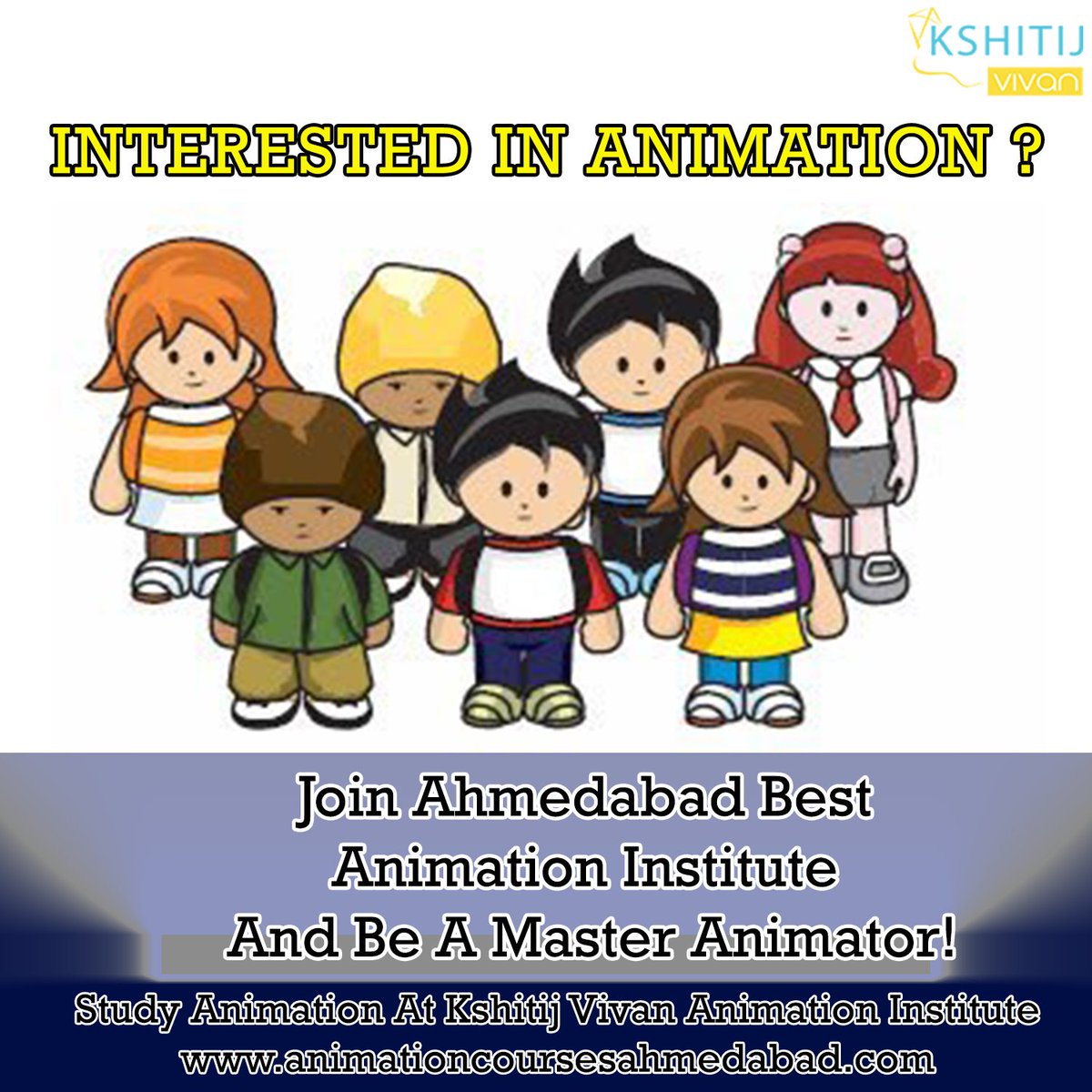 MaacAhmedabad's tweet photo. INTERESTED IN ANIMATION?
Join Kshitij Vivan Best Animation Institute And Be A Master Animator!!!
https://t.co/PKQ45rFD56
#AnimationCourses #Animation #ProfessionalAnimator #AnimationArt #JoinAnimationCourse #KshitijVivan #JoinKshitijVivanAnimation #KshitijVivanAhmedabad https://t.co/Dj40KEcIap