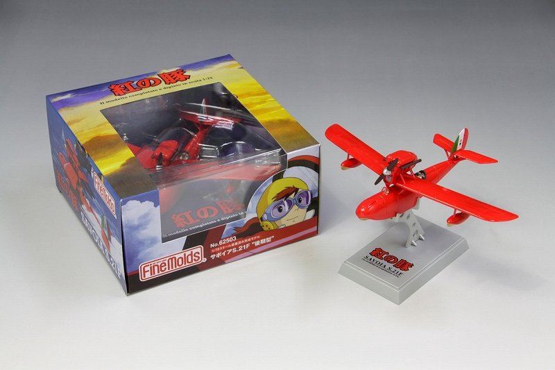 紅の豚』塗装済完成品 再生産分の出荷日確定しました! 1/72 紅の豚