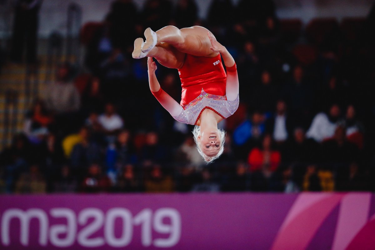 "It’s pretty amazing to be able to compete here. Winning a silver medal is just icing on the cake."

<a href="/NicoleAhsinger/">Nicole Ahsinger</a>, Jeffrey Gluckstein, &amp; Ruben Padilla cap #Lima2019 in STELL✨R fashion. 

📰: go.teamusa.org/Trampoline