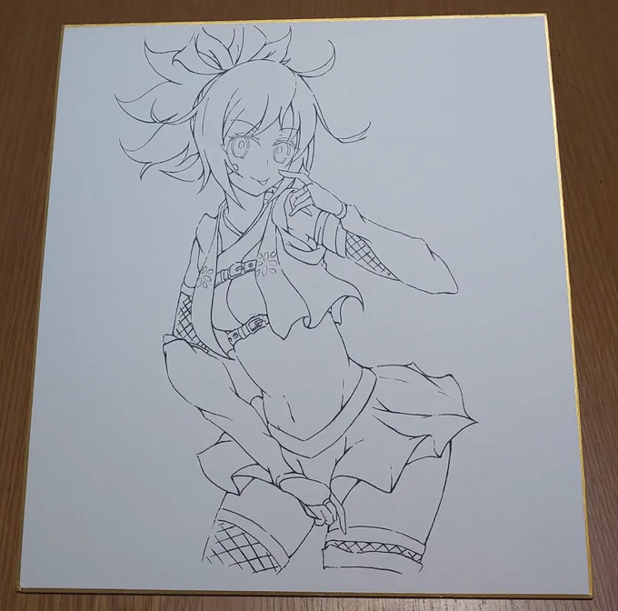 お絵描き投稿(下書き)まといちゃん
しり 腹 横乳ライン 刮目せよ
('⊙ω⊙` )

#絵描きさんとつながりたい
#アナログ絵
#コンパス
#手描き
#イラスト 