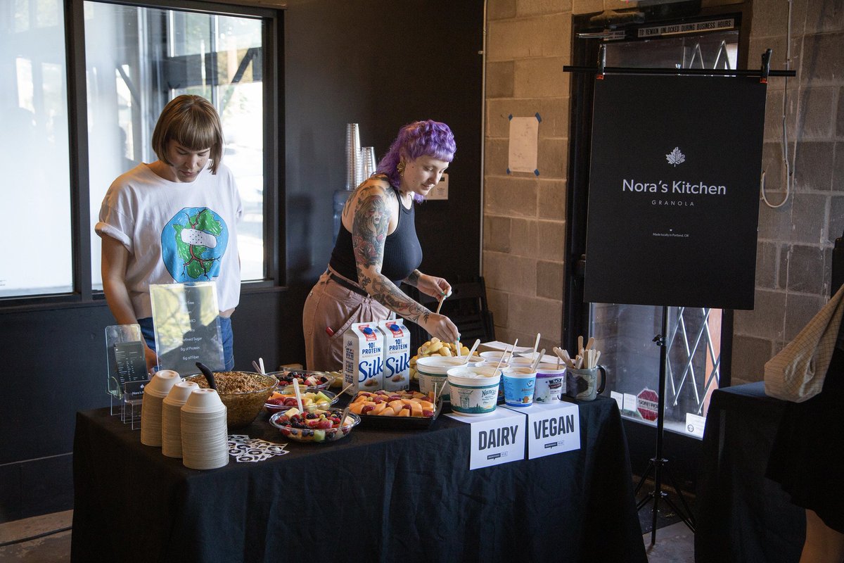 Portland_CM's tweet photo. In her candid and emotional #CMend talk, @uppermetalclass  &amp; @projectobjectco founder T Ngu opened up about the endings—and beginnings—that have shaped her path as a creative human and entrepreneur and changed her thinking on what really matters before the end. https://t.co/aBKwciCZRk